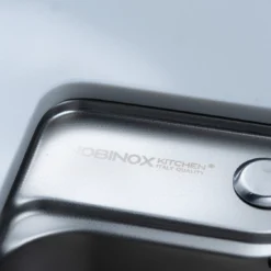 Bồn rửa chén Nobinox Liken NL792D 1 hố tiện lợi cho bếp hiện đại.