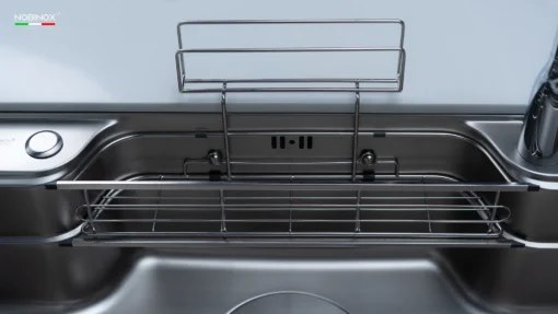 Bồn rửa chén 1 hố Nobinox Liken NL792D phù hợp với các gia đình hiện đại.