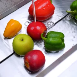 CHẬU RỬA BÁT 1 HỐ ARTINOX MOSE NA808 kiểu dáng tinh tế, chậu rửa bát inox dễ vệ sinh