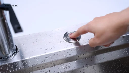 CHẬU RỬA BÁT 1 HỐ ARTINOX MOSE NA808 kiểu dáng tinh tế, chậu rửa bát inox dễ vệ sinh
