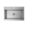 CHẬU RỬA BÁT 1 HỐ ARTINOX TITANIUM NA805T với thiết kế bồn rửa chén inox hiện đại, chậu rửa chén tiện dụng cho mọi gian bếp