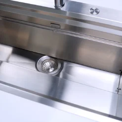CHẬU RỬA BÁT 1 HỐ ARTINOX MOSE NA808 chất liệu inox cao cấp, bồn rửa bát sang trọng và bền đẹp