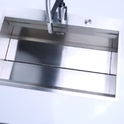 CHẬU RỬA BÁT 1 HỐ ARTINOX MOSE NA808 chất liệu inox cao cấp, bồn rửa bát sang trọng và bền đẹp