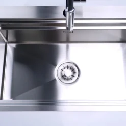 CHẬU RỬA BÁT 1 HỐ ARTINOX TITANIUM NA805T chậu rửa chén inox chống gỉ, bồn rửa bát tiện nghi