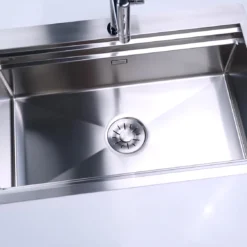 CHẬU RỬA BÁT 1 HỐ ARTINOX TITANIUM NA805T chậu rửa chén inox chống gỉ, bồn rửa bát tiện nghi