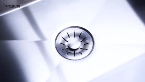 CHẬU RỬA BÁT 1 HỐ ARTINOX TITANIUM NA875U kiểu dáng tinh tế, chậu rửa bát inox dễ vệ sinh