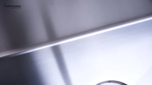 CHẬU RỬA BÁT 1 HỐ ARTINOX TITANIUM NA875U kiểu dáng tinh tế, chậu rửa bát inox dễ vệ sinh