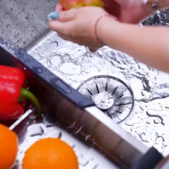 CHẬU RỬA BÁT 1 HỐ ARTINOX TITANIUM NA875U kiểu dáng tinh tế, chậu rửa bát inox dễ vệ sinh