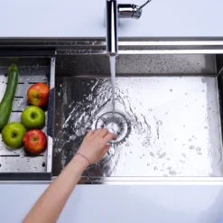 CHẬU RỬA BÁT 1 HỐ ARTINOX TITANIUM NA885U kiểu dáng tinh tế, chậu rửa bát inox dễ vệ sinh