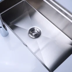 CHẬU RỬA BÁT 1 HỐ ARTINOX TITANIUM NA885U kiểu dáng tinh tế, chậu rửa bát inox dễ vệ sinh