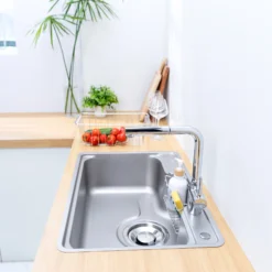 Bồn rửa chén Nobinox Liken NL724D 1 hố tiện dụng.