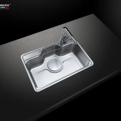 Chậu rửa bát 1 hố Nobinox Liken NL724D thiết kế sang trọng.
