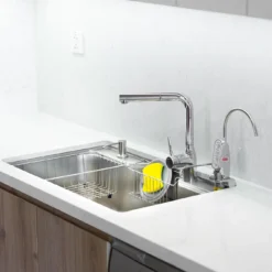 Bồn rửa chén 1 hố Nobinox Liken NL725D dễ dàng vệ sinh và bảo dưỡng.