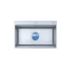 Chậu rửa bát 1 hố NOBINOX LIRA NJ560D – bồn rửa chén inox 304 với thiết kế tinh tế cho gian bếp hiện đại