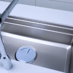 Chậu rửa bát Nobinox Lira NJ562D thiết kế tinh tế, dễ dàng vệ sinh – Bồn rửa chén nhỏ gọn, hiệu quả.