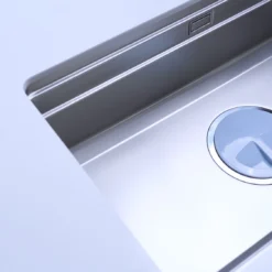 Chậu rửa bát 1 hố Nobinox Lira NJ562D inox sáng bóng, dễ vệ sinh – Bồn rửa chén chất lượng cao.