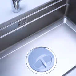 Chậu rửa bát 1 hố Nobinox Lira NJ562D inox sáng bóng, dễ vệ sinh – Bồn rửa chén chất lượng cao.