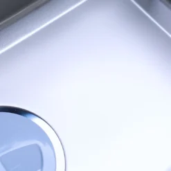 Chậu rửa bát 1 hố Nobinox Lira NJ562D chất liệu inox chống bám bẩn – Bồn rửa chén dễ bảo dưỡng.