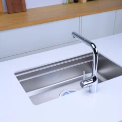Chậu rửa bát Nobinox Lira NJ562D thiết kế tinh tế, dễ dàng vệ sinh – Bồn rửa chén nhỏ gọn, hiệu quả.