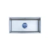 Chậu rửa bát 1 hố NOBINOX LIRA NJ566D – bồn rửa chén inox 304 thiết kế tinh tế, dễ dàng kết hợp với nội thất bếp