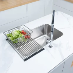 Chậu rửa bát 1 hố NOBINOX PURA NT622U – bồn rửa chén inox 304 phù hợp mọi không gian bếp