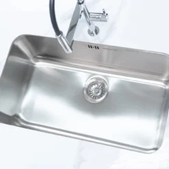Chậu rửa bát 1 hố NOBINOX PURA NT622U – bồn rửa chén inox 304 phù hợp mọi không gian bếp