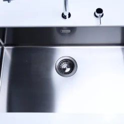 CHẬU RỬA BÁT 1 HỐ TASCA CANOVA NT600B với thiết kế bồn rửa chén inox hiện đại, chậu rửa chén tiện dụng cho mọi gian bếp