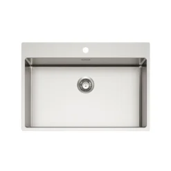 CHẬU RỬA BÁT 1 HỐ TASCA PURA NT675T với thiết kế bồn rửa chén inox hiện đại, chậu rửa chén tiện dụng cho mọi gian bếp
