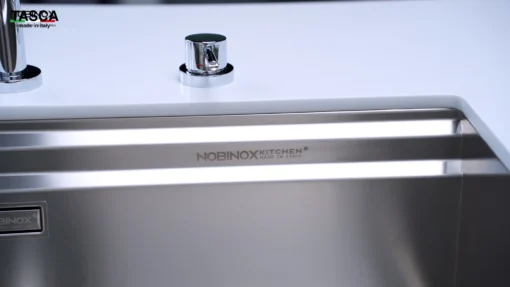 CHẬU RỬA BÁT 1 HỐ TASCA STEP NT644U chậu rửa chén inox chống gỉ, bồn rửa bát tiện nghi
