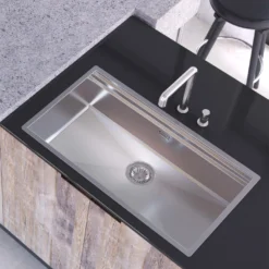 CHẬU RỬA BÁT 1 HỐ TASCA STEP NT644U với thiết kế bồn rửa chén inox hiện đại, chậu rửa chén tiện dụng cho mọi gian bếp