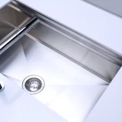 CHẬU RỬA BÁT 1 HỐ TASCA STEP NT644U chậu rửa chén inox chống gỉ, bồn rửa bát tiện nghi
