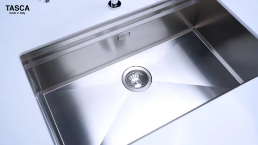 CHẬU RỬA BÁT 1 HỐ TASCA STEP NT644U chậu rửa chén inox chống gỉ, bồn rửa bát tiện nghi