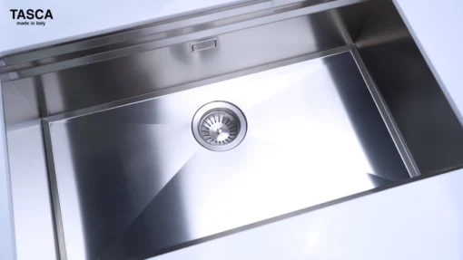 CHẬU RỬA BÁT 1 HỐ TASCA STEP NT644U chậu rửa chén inox chống gỉ, bồn rửa bát tiện nghi