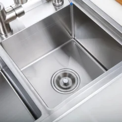 CHẬU RỬA BÁT 2 HỐ NOBINOX LIKEN NL786 chất liệu inox cao cấp, bồn rửa bát sang trọng và bền đẹp