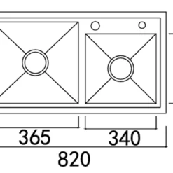 CHẬU RỬA BÁT 2 HỐ NOBINOX LIKEN NL786 được làm từ inox cao cấp, bền bỉ theo thời gian, phù hợp cho mọi không gian bếp.