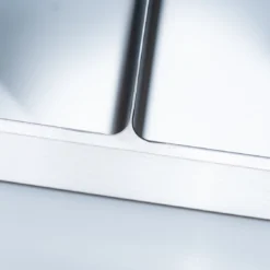 CHẬU RỬA BÁT 2 HỐ NOBINOX LUMIA NJ507D kiểu dáng tinh tế, chậu rửa bát inox dễ vệ sinh