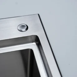 CHẬU RỬA BÁT 2 HỐ NOBINOX LUMIA NJ512 kiểu dáng tinh tế, chậu rửa bát inox dễ vệ sinh