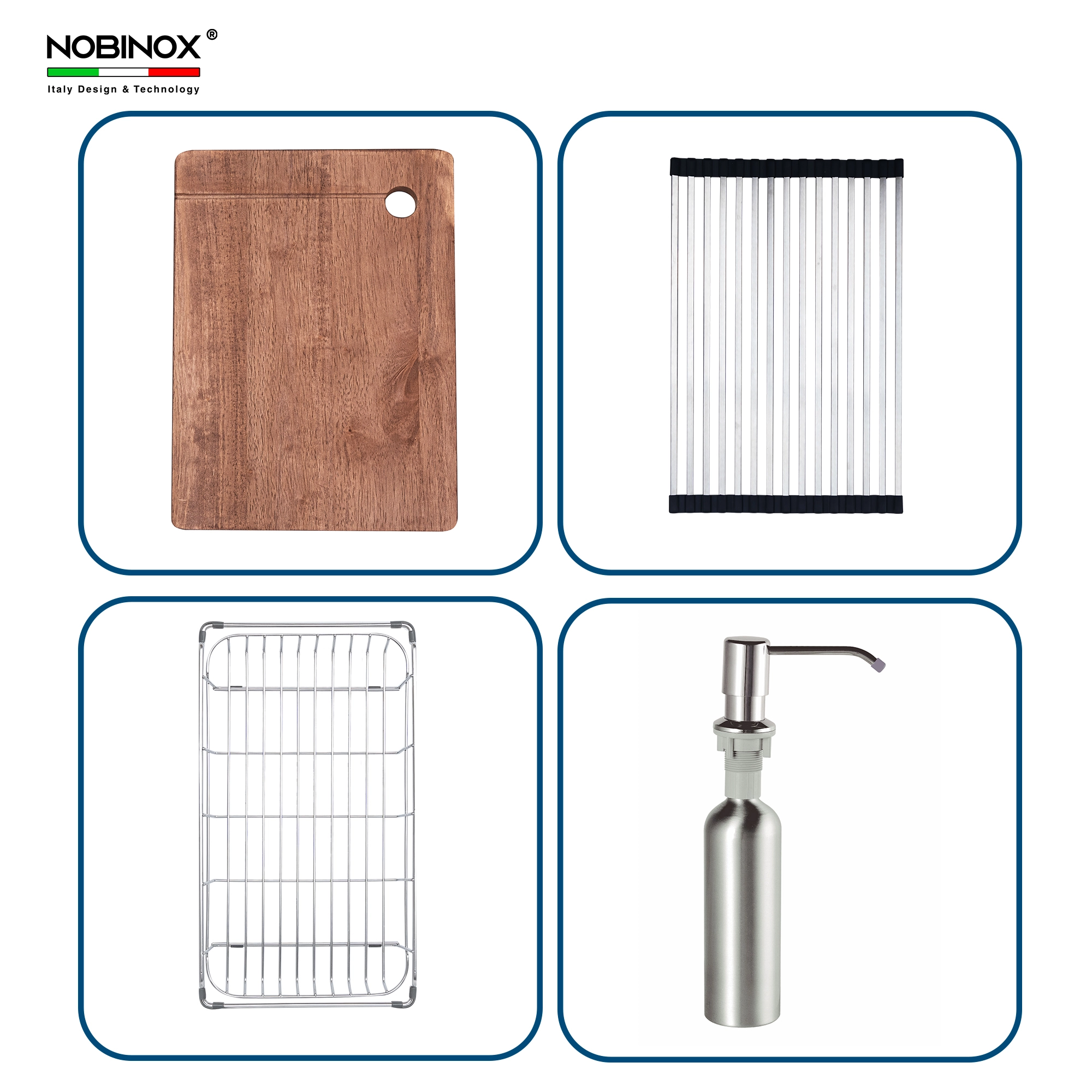 CHẬU RỬA BÁT 2 HỐ NOBINOX LUMIA NJ513B quà tặng khi mua sản phẩm CHẬU RỬA BÁT 2 HỐ NOBINOX LUMIA NJ513B quà tặng khi mua sản phẩm