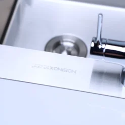 CHẬU RỬA BÁT 2 HỐ NOBINOX LUMIA NJ522 bồn rửa chén rộng rãi, phù hợp không gian bếp gia đình