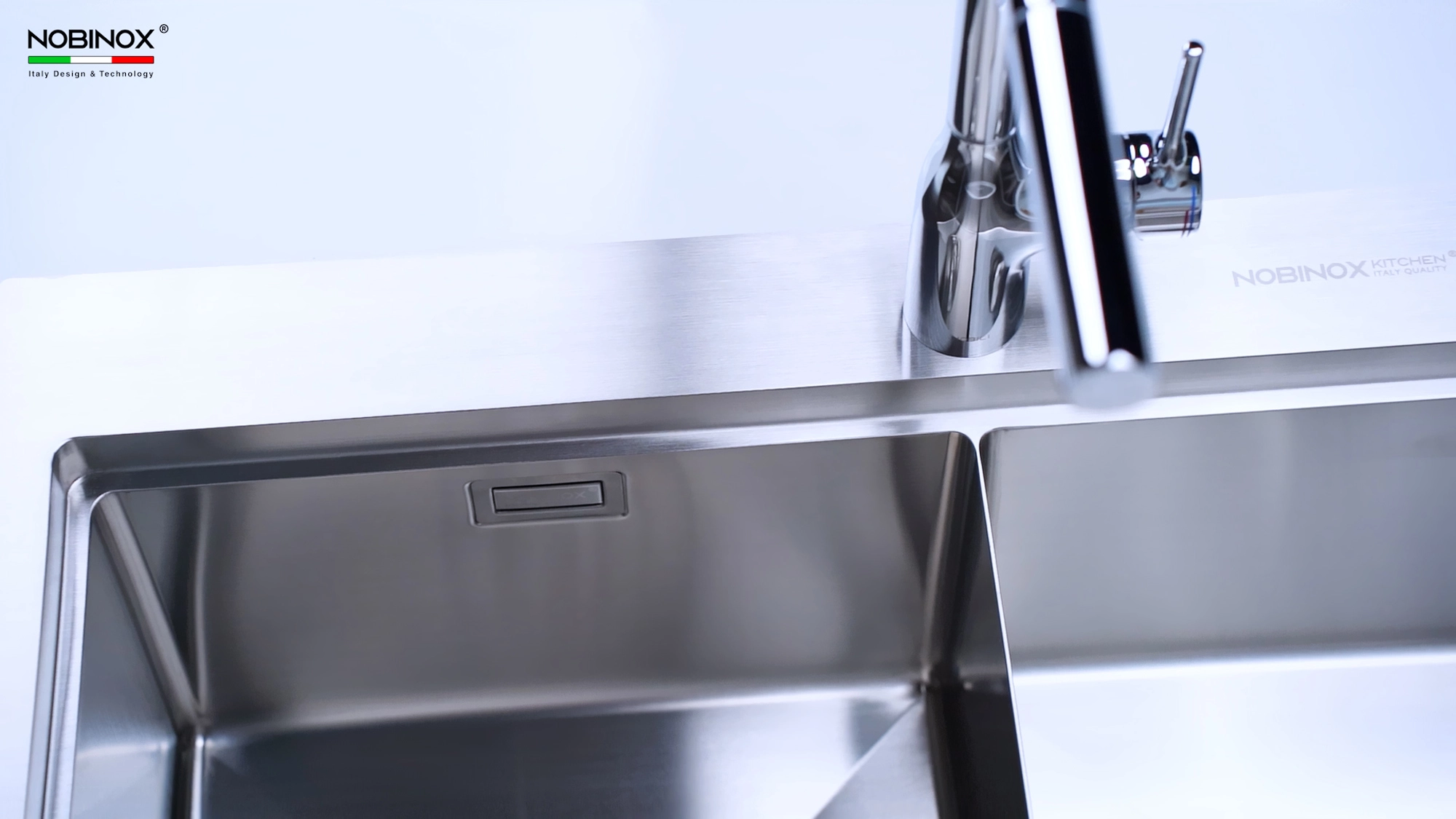 CHẬU RỬA BÁT 2 HỐ NOBINOX LUMIA NJ522 với thiết kế bồn rửa chén inox hiện đại, chậu rửa chén tiện dụng cho mọi gian bếp CHẬU RỬA BÁT 2 HỐ NOBINOX LUMIA NJ522 với thiết kế bồn rửa chén inox hiện đại, chậu rửa chén tiện dụng cho mọi gian bếp