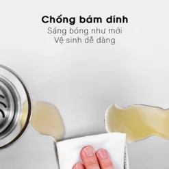 Chậu rửa bát 2 hố Nobinox Razia NJ577 inox cao cấp, dễ vệ sinh – Bồn rửa chén chất lượng.