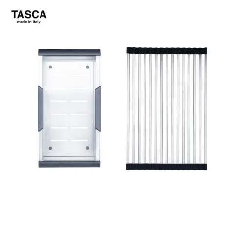 Chậu rửa bát đá 1 hố TASCA MITO NT861B với thiết kế hiện đại, chất liệu đá bền bỉ, dễ dàng vệ sinh, mang đến vẻ đẹp sang trọng cho không gian bếp.