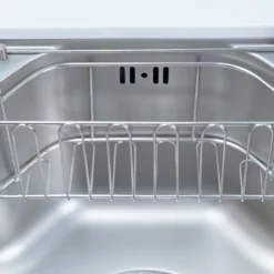 Chậu rửa bát 1 hố Nobinox Liken NL725D có thiết kế tiết kiệm không gian bếp.