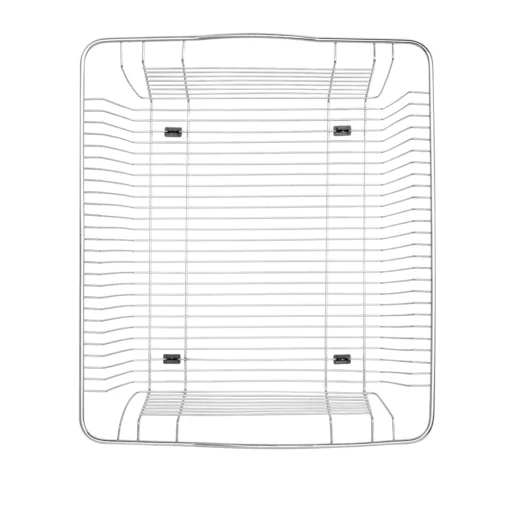 Rổ inox NOBINOX chống gỉ đặt trong chậu rửa bát