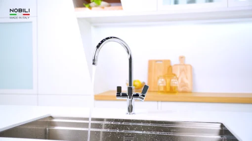 VÒI RỬA BÁT 3 ĐƯỜNG NƯỚC NOBILI SORA NB164 vòi nước rửa chén tiện dụng, dễ dàng điều chỉnh