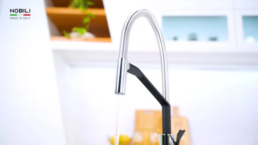 VÒI RỬA BÁT CẦN MỀM NOBILI HERON NB228 vòi nước rửa chén tiết kiệm nước, dễ dàng vệ sinh
