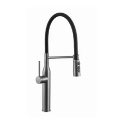 VÒI RỬA BÁT CẦN MỀM NOBINOX ALTO NX560 vòi nước rửa chén cần mềm inox cao cấp, bền bỉ theo thời gian