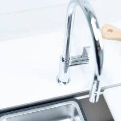 VÒI RỬA BÁT DÂY RÚT NOBILI FLAG NB205 vòi nước rửa chén inox chống gỉ, bền bỉ theo thời gian