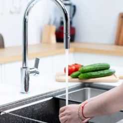 VÒI RỬA BÁT DÂY RÚT NOBILI FLAG NB205 vòi nước rửa chén tiết kiệm nước, thiết kế tiện lợi