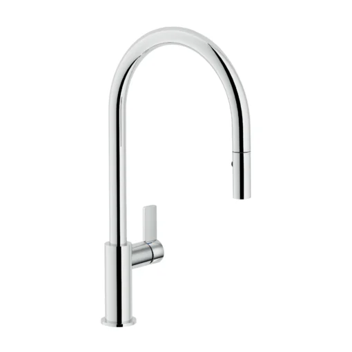 VÒI RỬA BÁT DÂY RÚT NOBILI FLAG NB205 vòi nước rửa chén dây rút linh hoạt, dễ vệ sinh